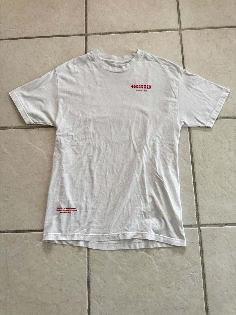 4Hunnid Members Only Graphic T-Shirt